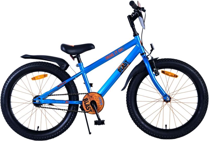 NERF Kinderfiets - Jongens - 20 inch - Satijn Blauw