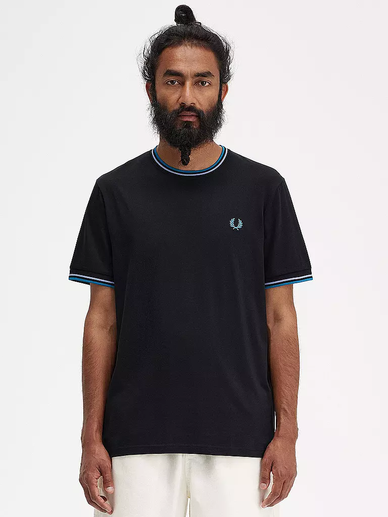 FRED PERRY T-Shirt schwarz