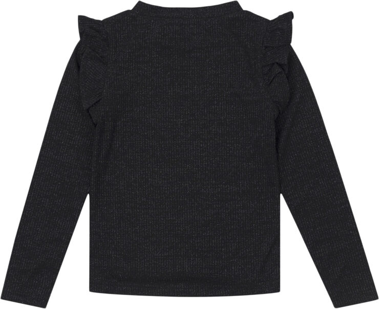 The New TNIngeborg L_S Tee Black beauty
