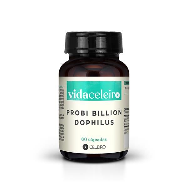 Vida Celeiro S.A Probióticos Billion Dophilus 60 Cápsulas