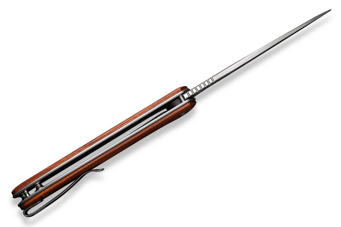 Civivi Primitrox C23005A-3 Satin Nitro-V, Guibourtia Wood zakmes