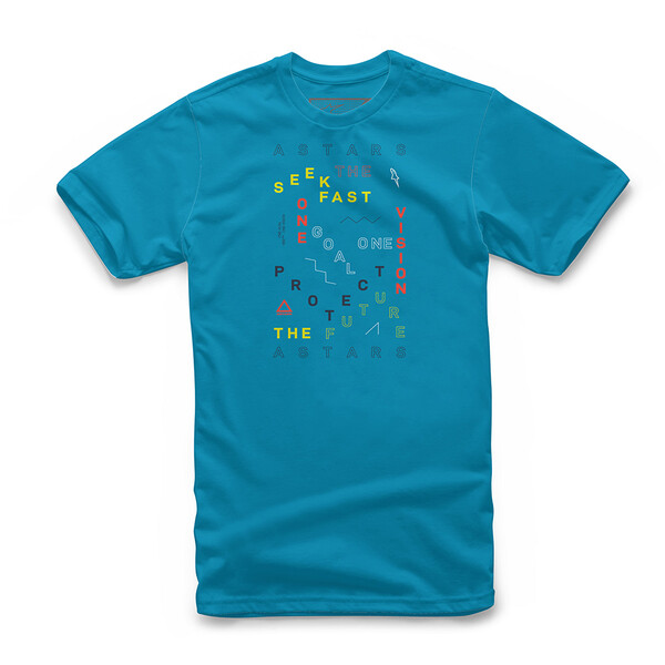 Alpinestars - T-shirt Scatter Bleu