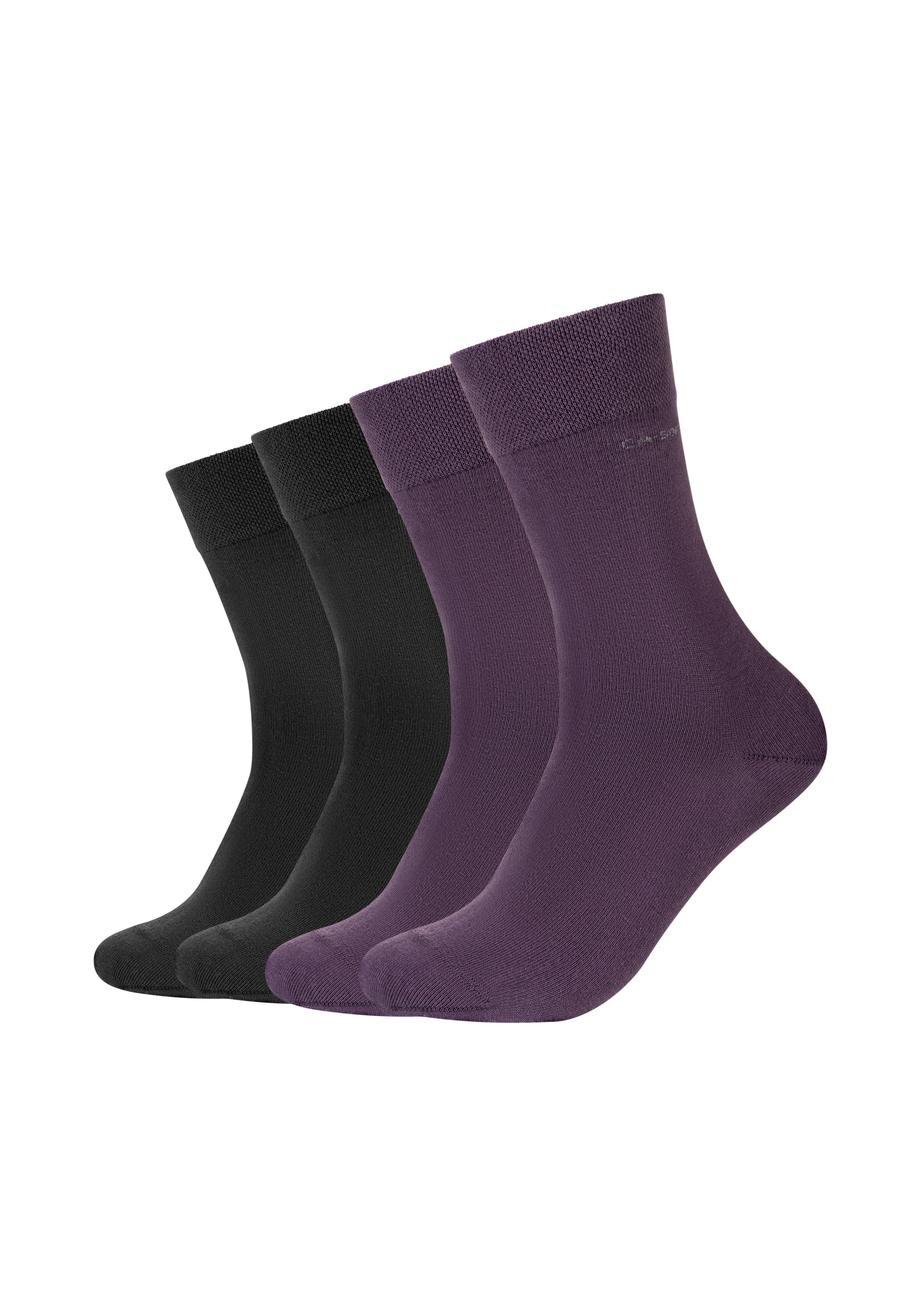 Camano Socken »ca-soft« 4 Paar, 4 Paar tlg. mit verstärktem Fersen- und Zehenbereich