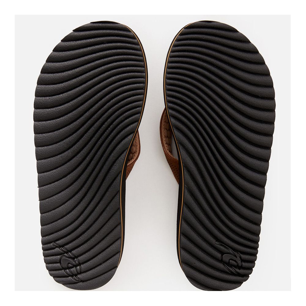 Rip Curl CHIBA - Tongs Homme brown/black