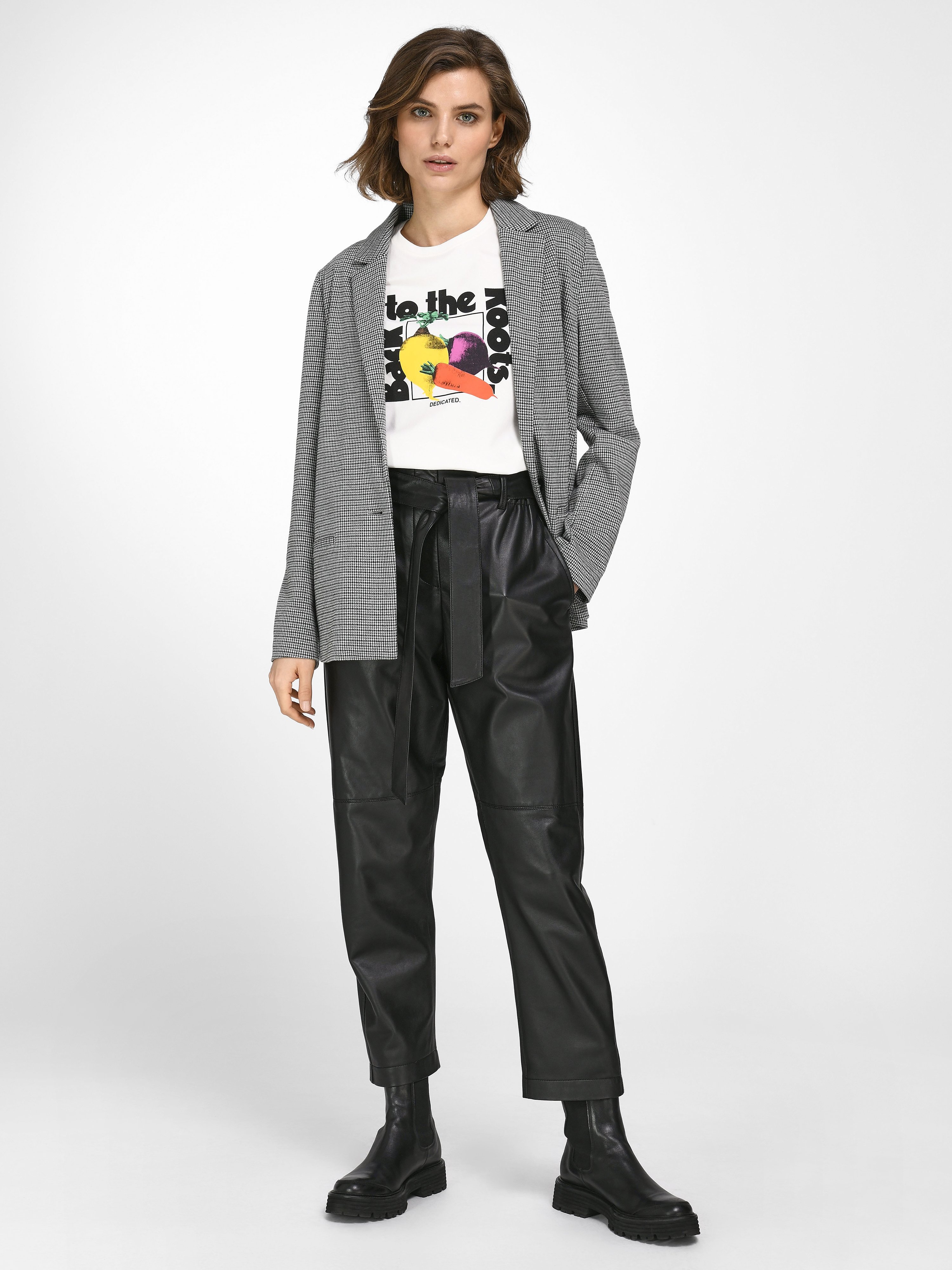 Rundhals-Shirt