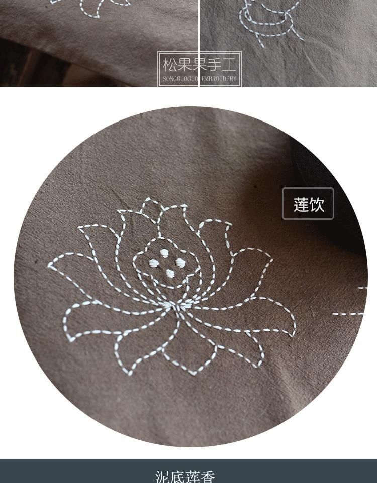 Embroidery Kingdom - DIY borduurpakket voor theetafelkleed