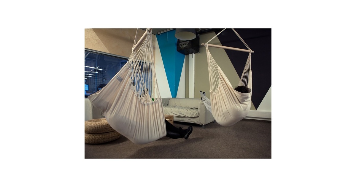 AmazonasHangmat Brasil Natura hangstoel  (Wit)