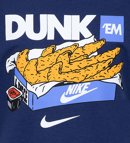 Nike T-Shirt - Dunk Em' Tenders - Midnight Navy