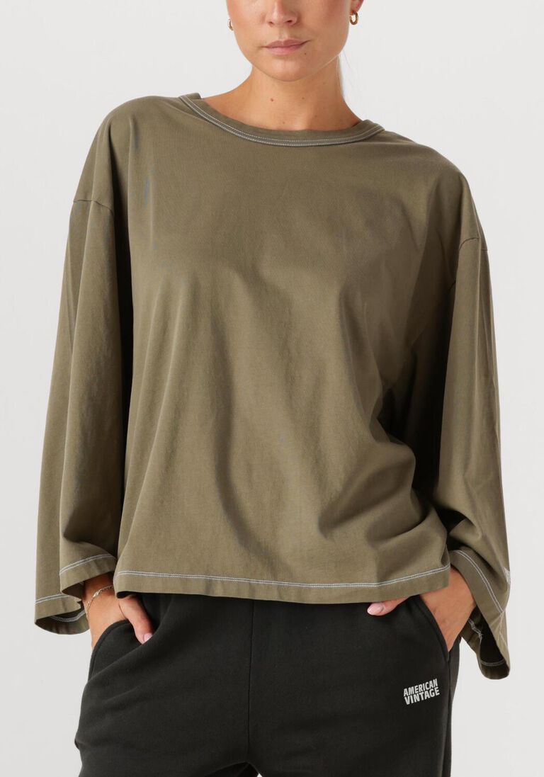 khaki american vintage top fizvalley