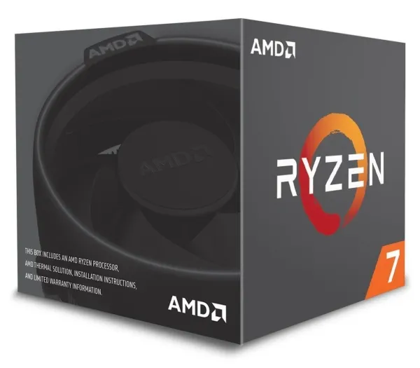 AMD Ryzen 7 2700X - 3.7 GHz - 8 kerner - 16 tråde - 16 MB cache - Socket AM4 - Box