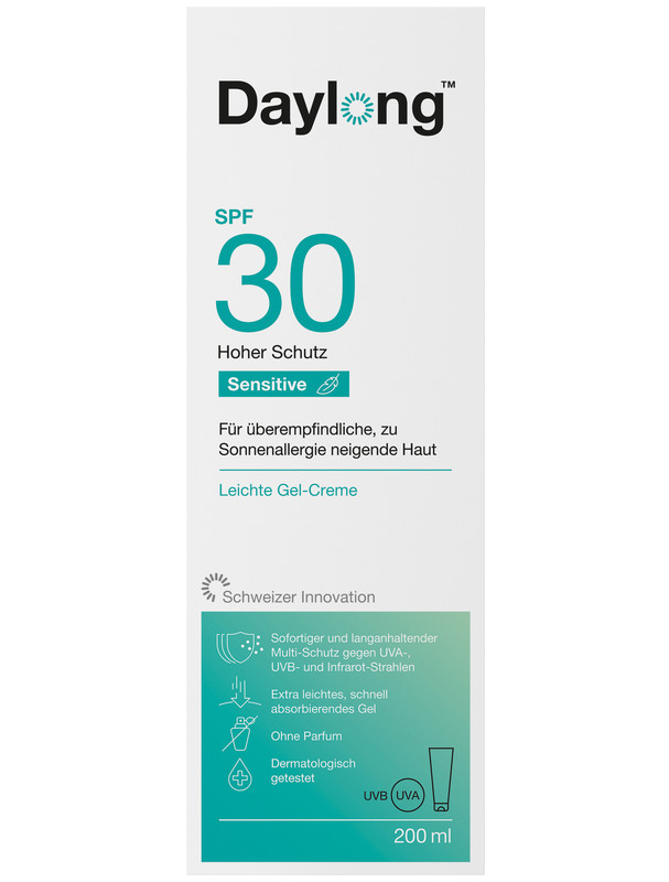 DAYLONG Sensitive Gel-Creme SPF 30 200 ml
