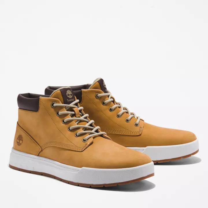 Chukka Maple Grove en cuir pour homme en jaune