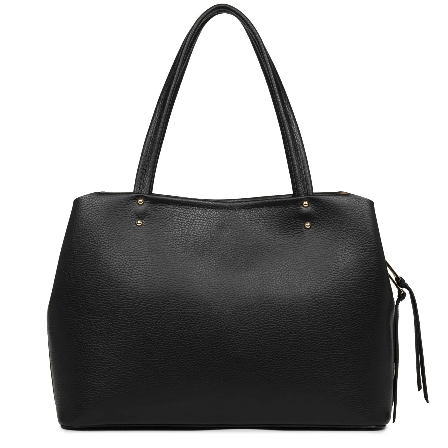 Foulonné Double-Grand sac cabas épaule