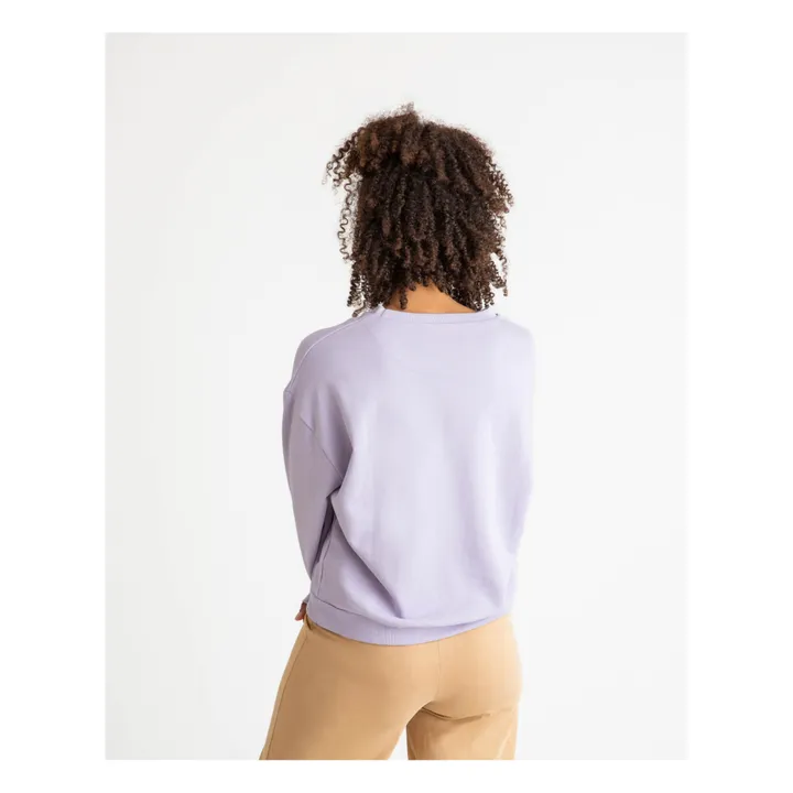 Matona Sweat Coton Bio | Lilas