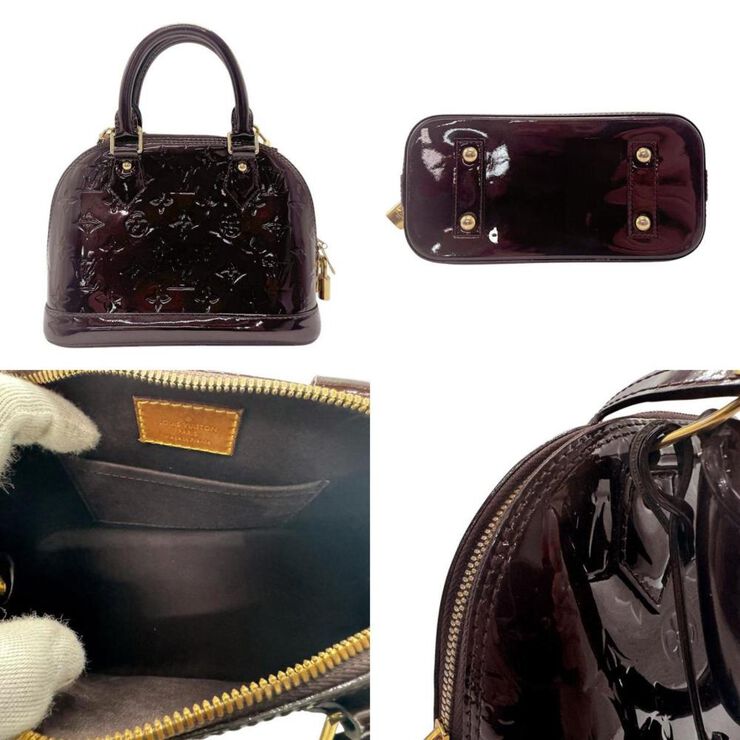 Louis Vuitton Vintage Louis Vuitton Alma Burgundy