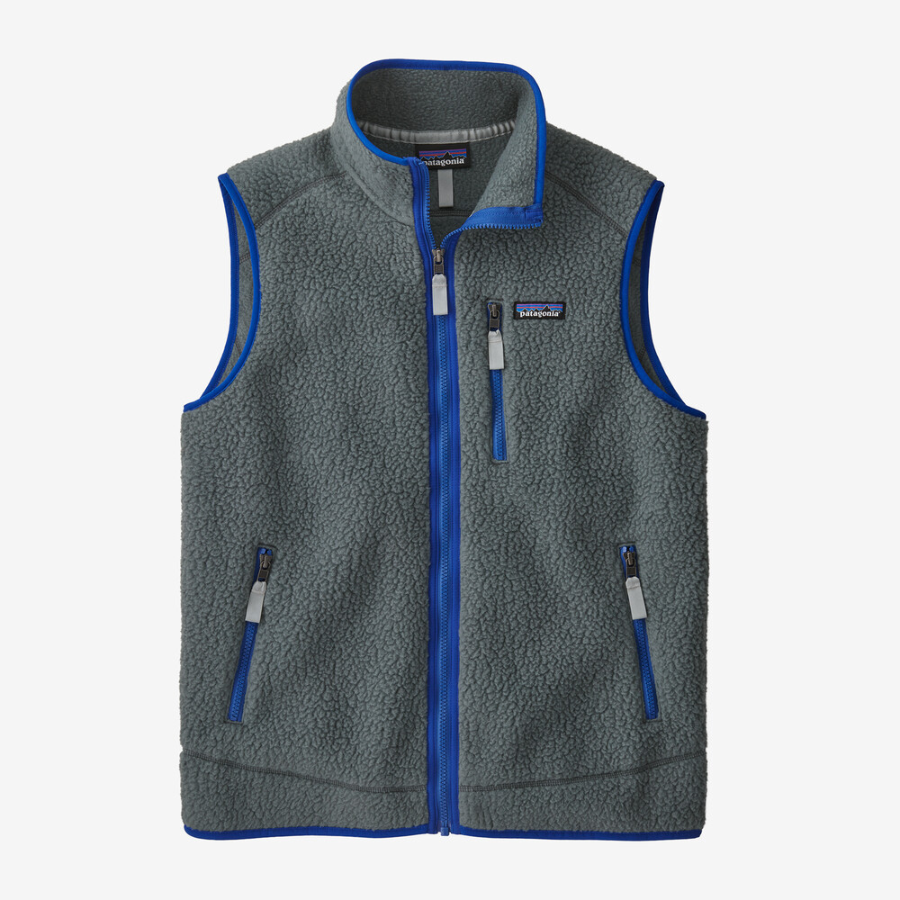 Herren-Retro-Fleeceweste