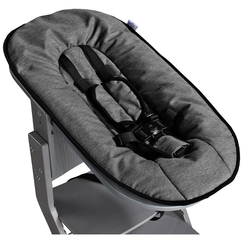tiSsitiSsi   Babyaufsatz für Hochstuhl grau/grau