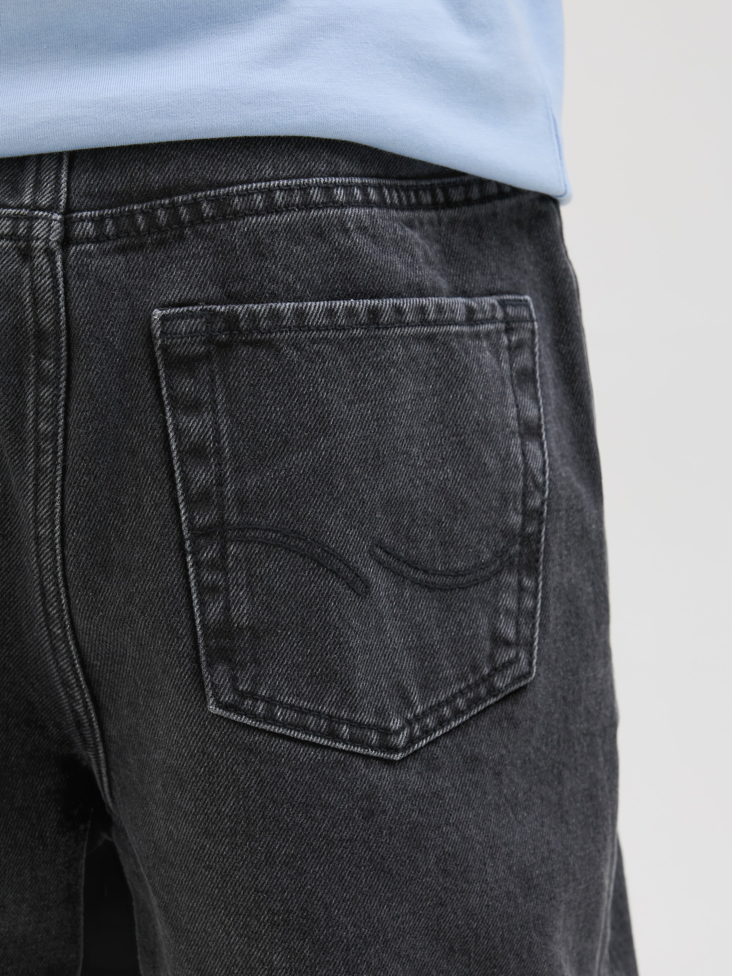 Jack & Jones Junior Shorts »JJITONY relaxed fit mit mittlerer Bundhöhe«  unifarben, modisch, relaxed fit, Web,