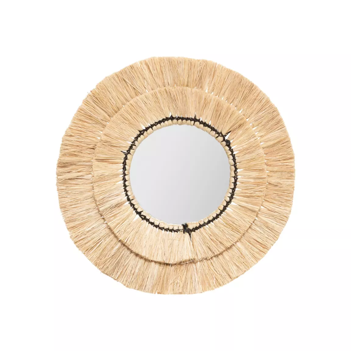 Lot de 3 miroirs (D20-30-40 cm) Alba Naturel