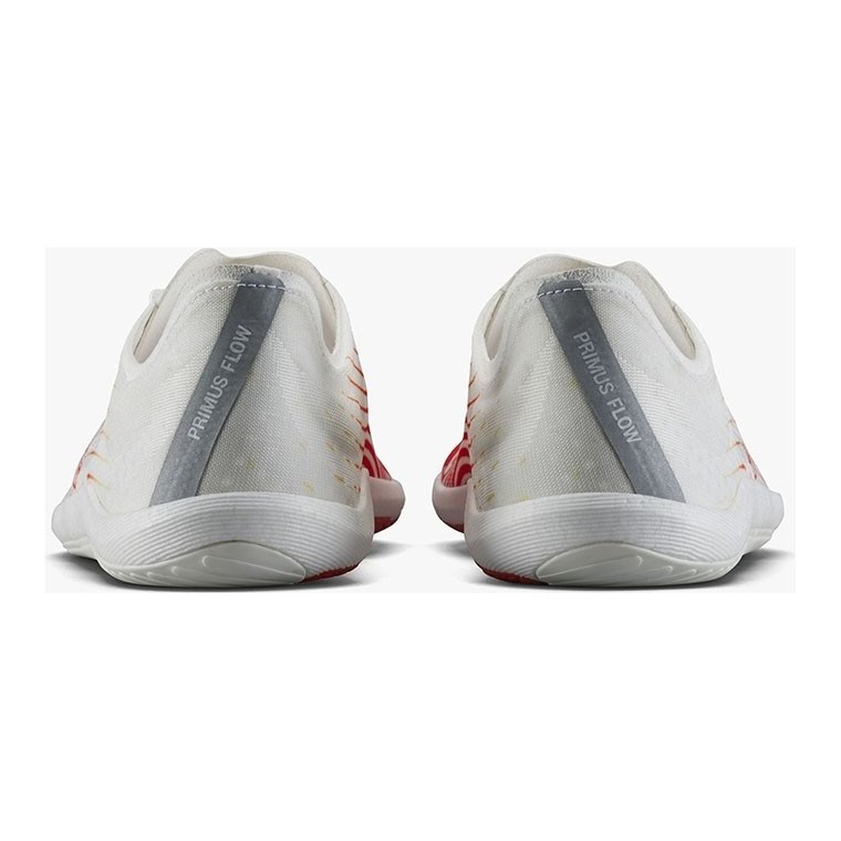 Vivobarefoot Primus Flow Bright White/Neon Orange