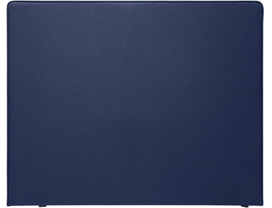 MERINOS - Tête de lit Melty chine bleu nuit 140cm (150cm finie)