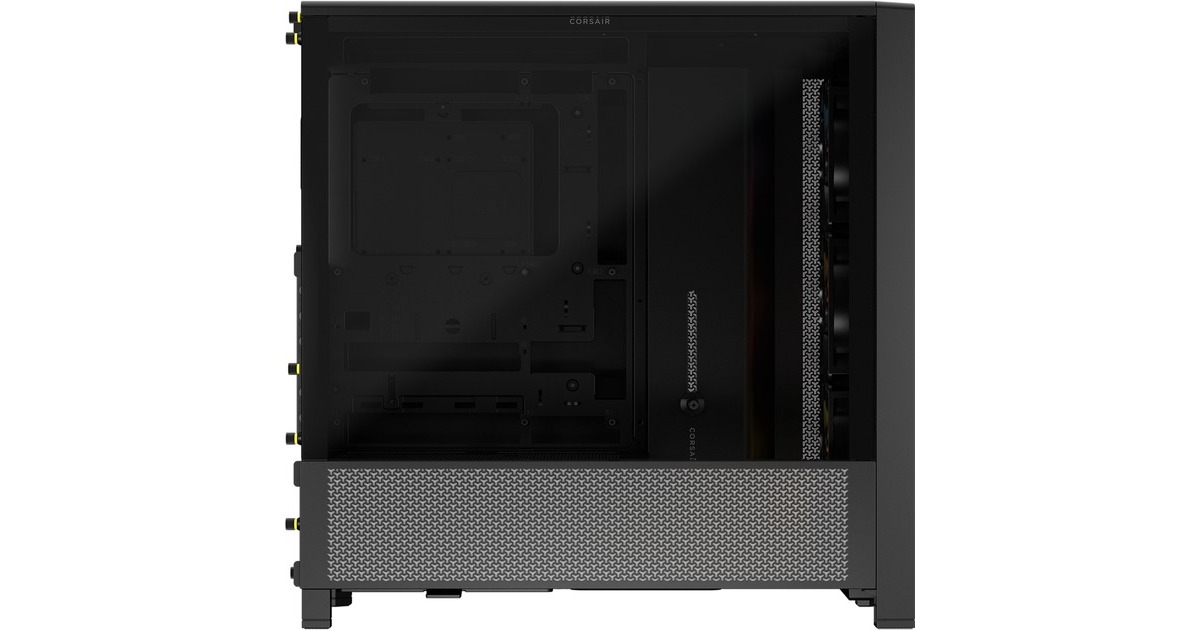 CorsairFRAME 4000D RS ARGB + RM850x (2024) 850W Bundel midi tower behuizing  (Zwart | 2x USB-A | 1x USB-C | RGB | Tempered Glass)