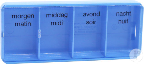 Medi 4 Pilulier Journalier 4 Compartiments 1 Pièce
