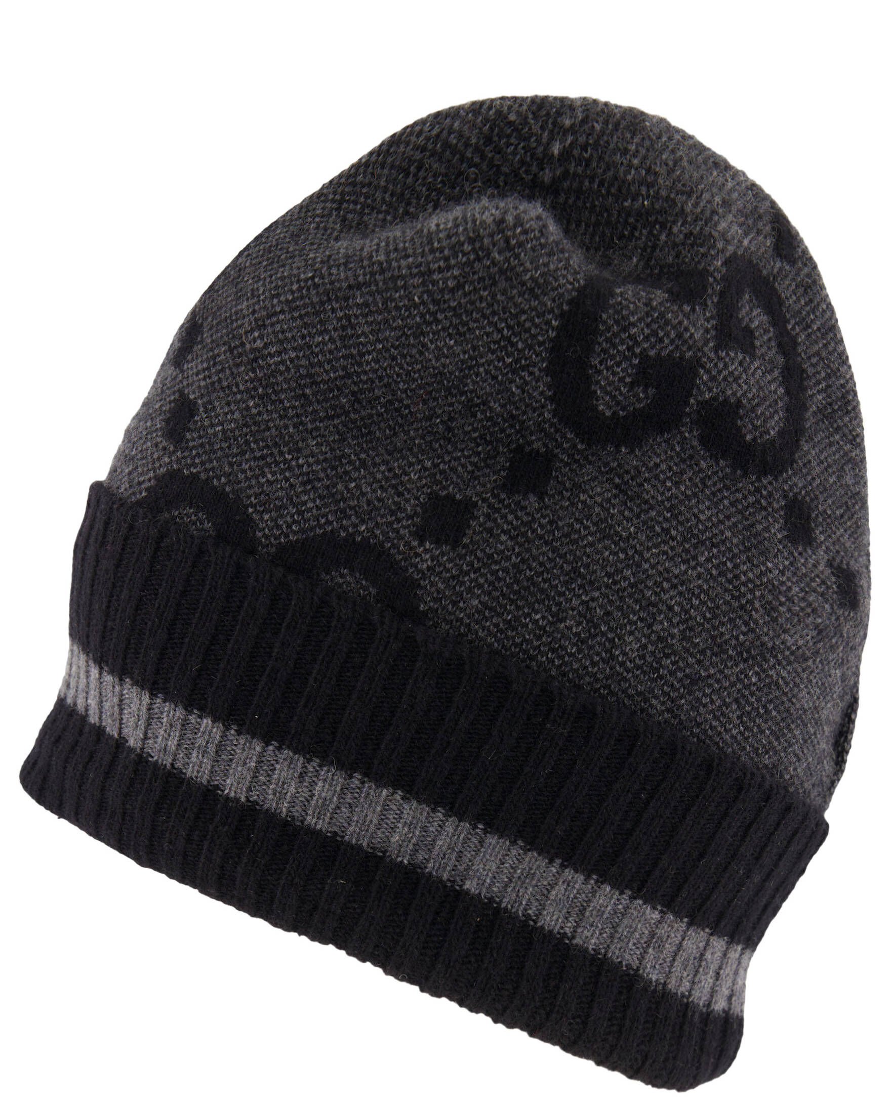 Gucci| Kaschmir-Strickmütze CANVY LOGO HAT