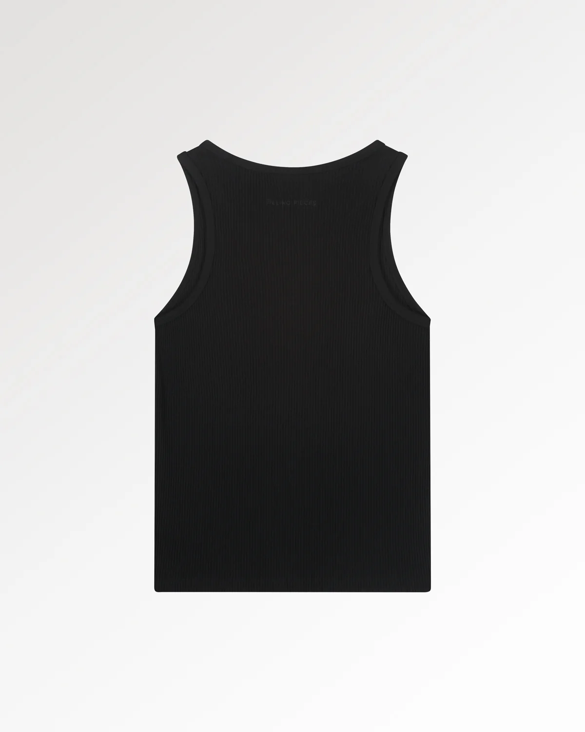 Tank Top Ribbed Black
