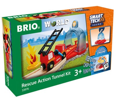 BRIO 33976 Smart Tech Sound Redning av magisk tunnel-sett