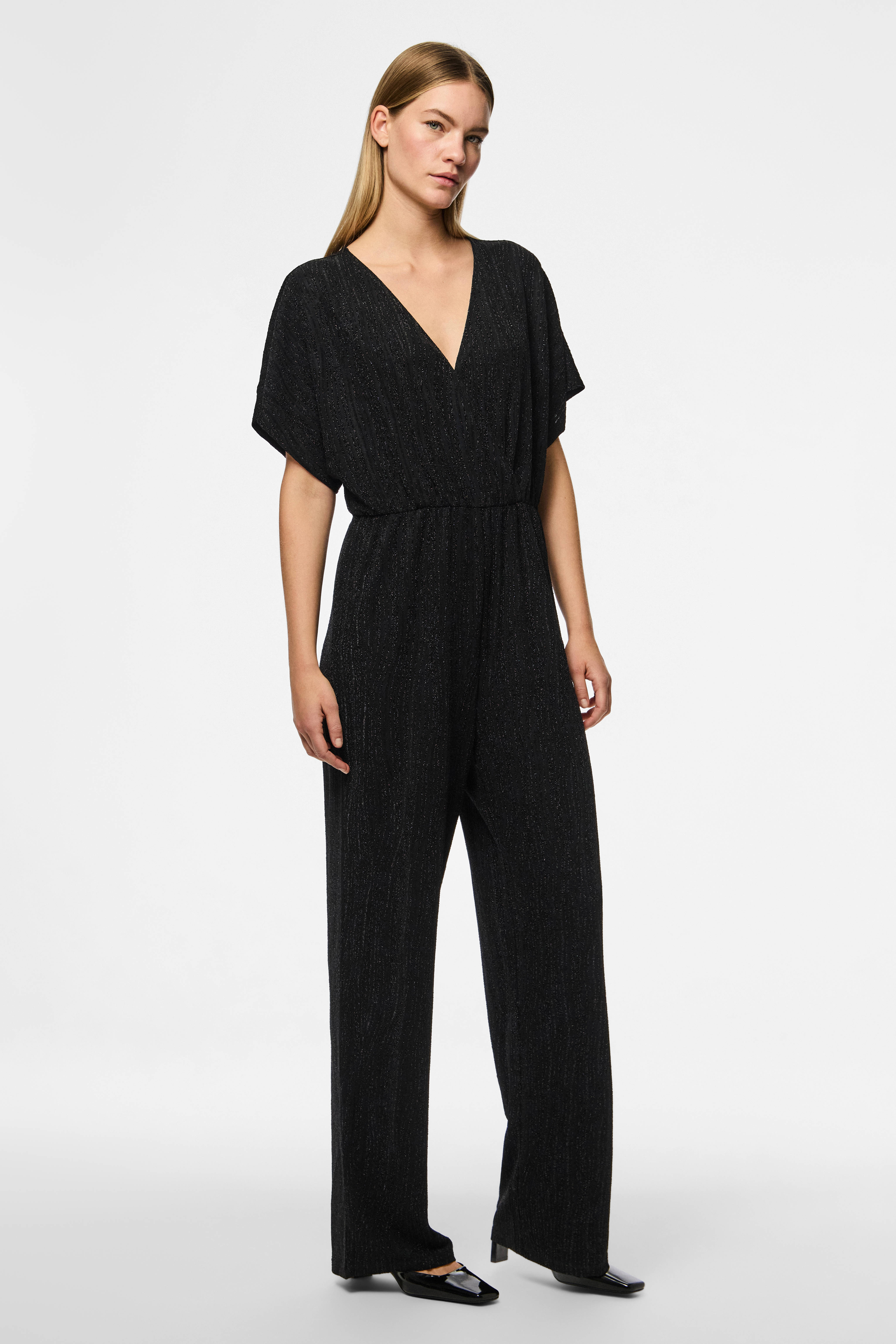 PIECES jumpsuit zwart PCRENATA
