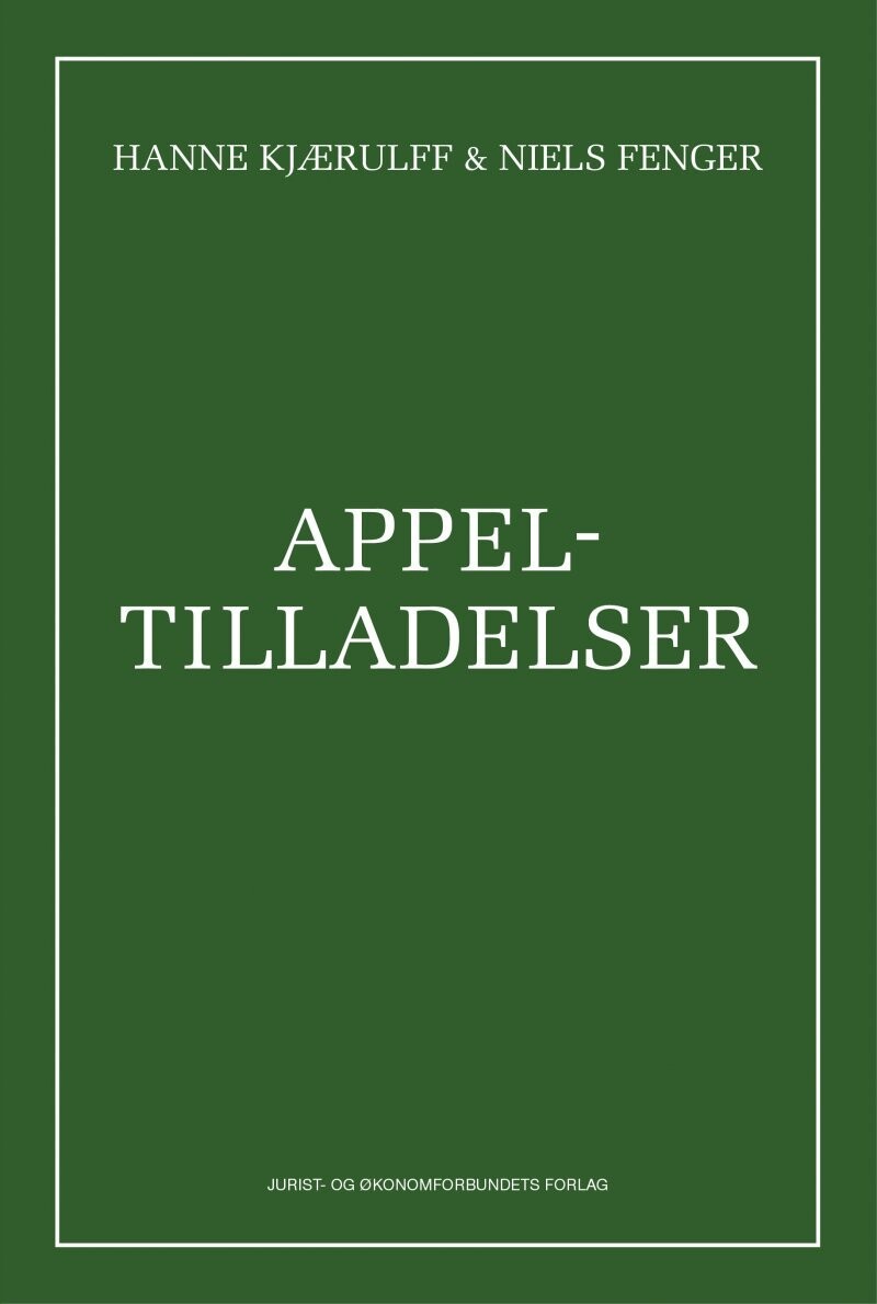 Appeltilladelser - Niels Fenger - Bog
