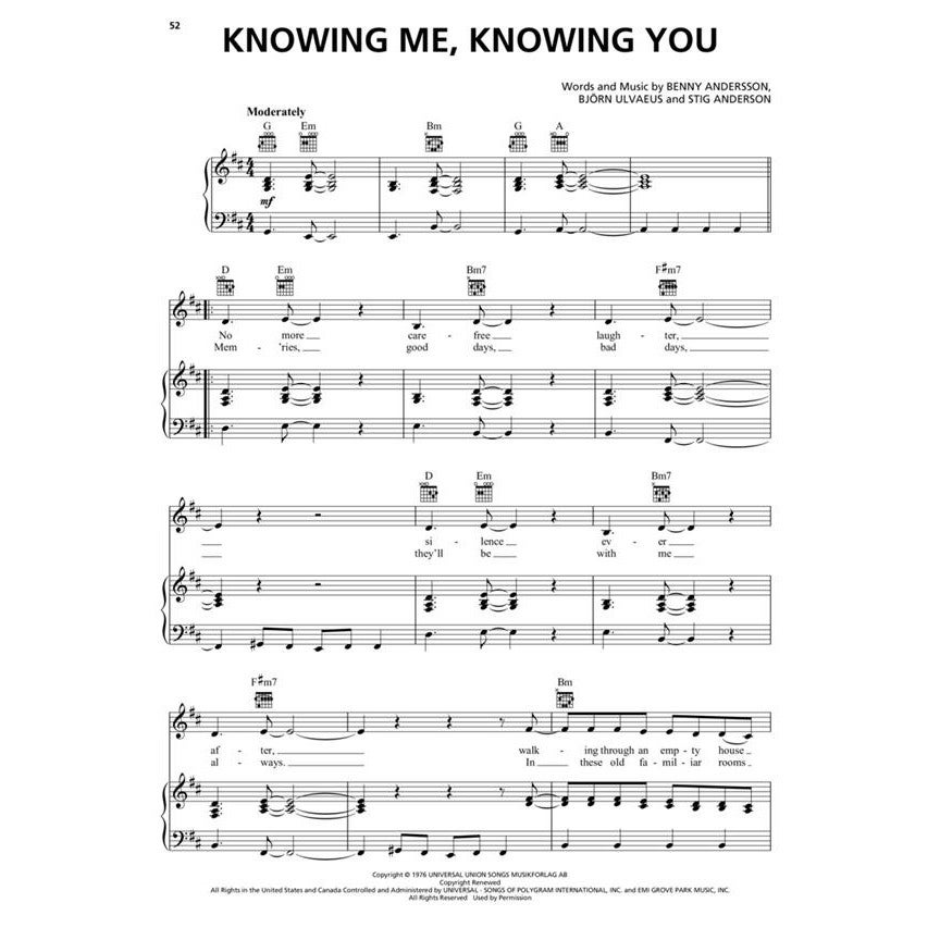 Hal Leonard - Mamma Mia! Here we go again - voor piano, zang en gitaar