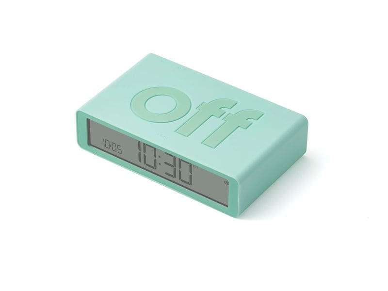 Lexon Digitalwecker Flip Classic Mint LCD-Wecker