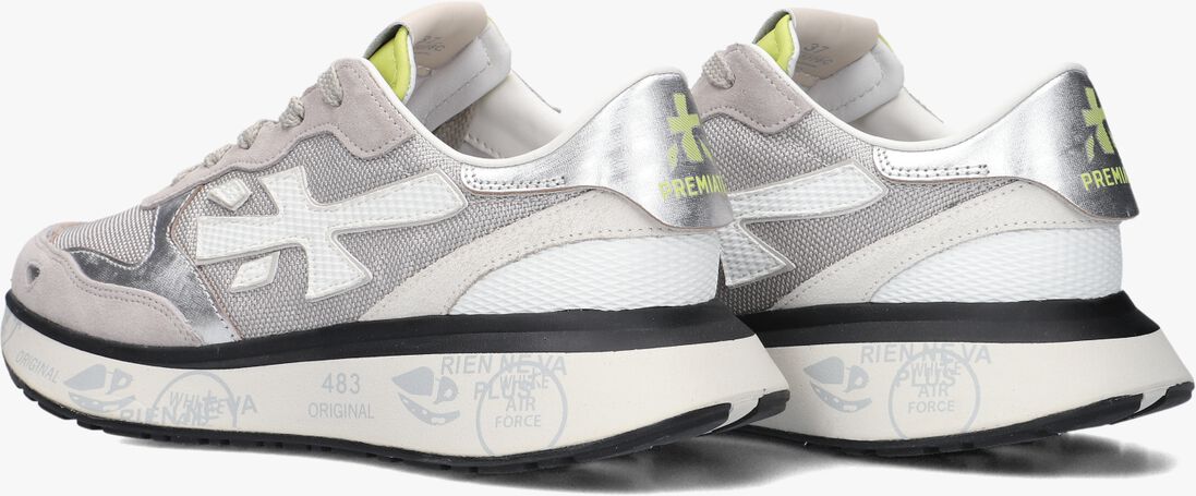 grijze premiata lage sneakers lauryn