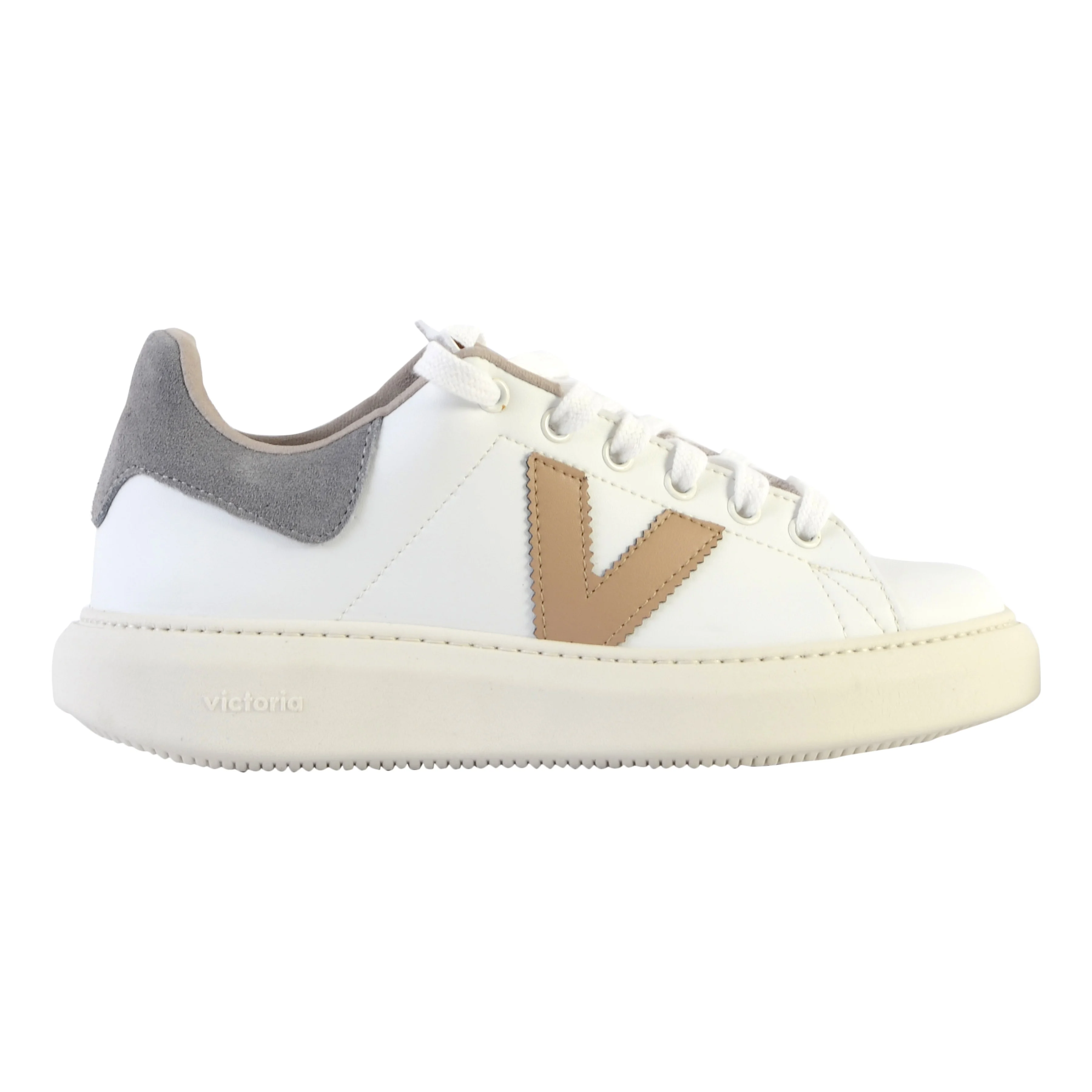 Basket basse à lacets | Beige