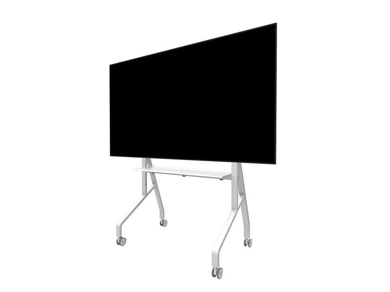 NEOMOUNTS TV-Trolley FL50-525WH1 Weiss Mobiler Bodenständer für 55-86
