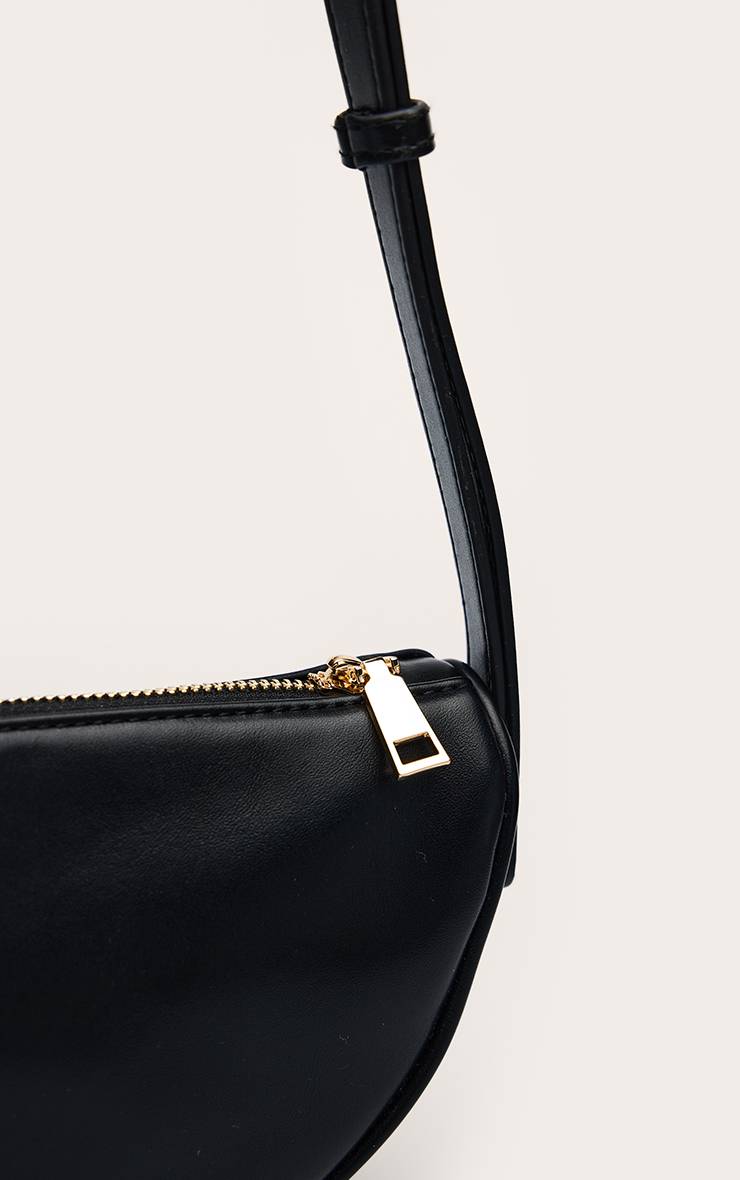 Noir Sac Bandoulière En Synthétiquecuir