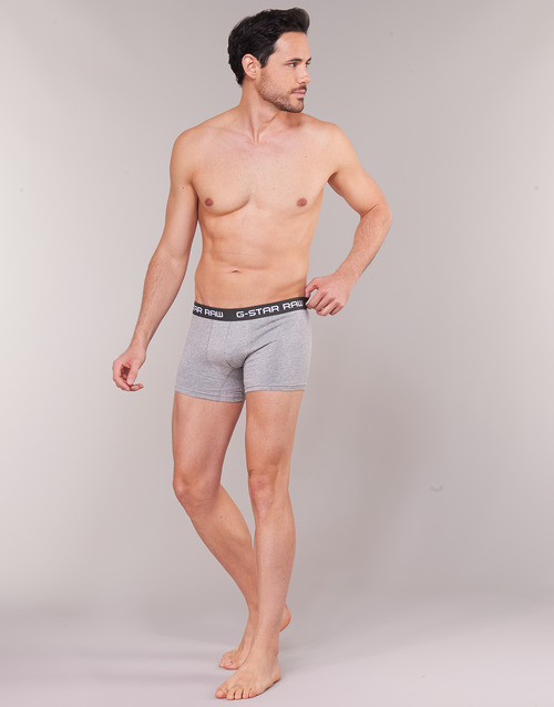G-Star Raw - CLASSIC TRUNK 3 PACK - Noir / Gris / Blanc