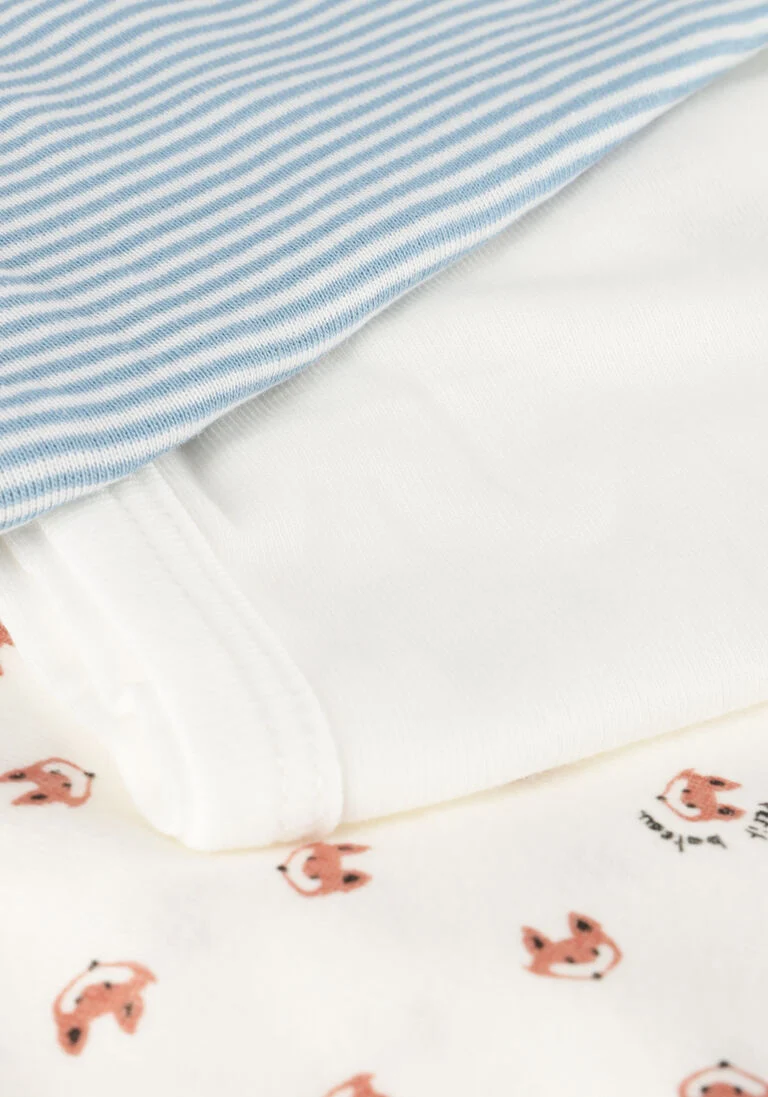 PETIT BATEAU multi petit bateau  3 bodies naiss ml