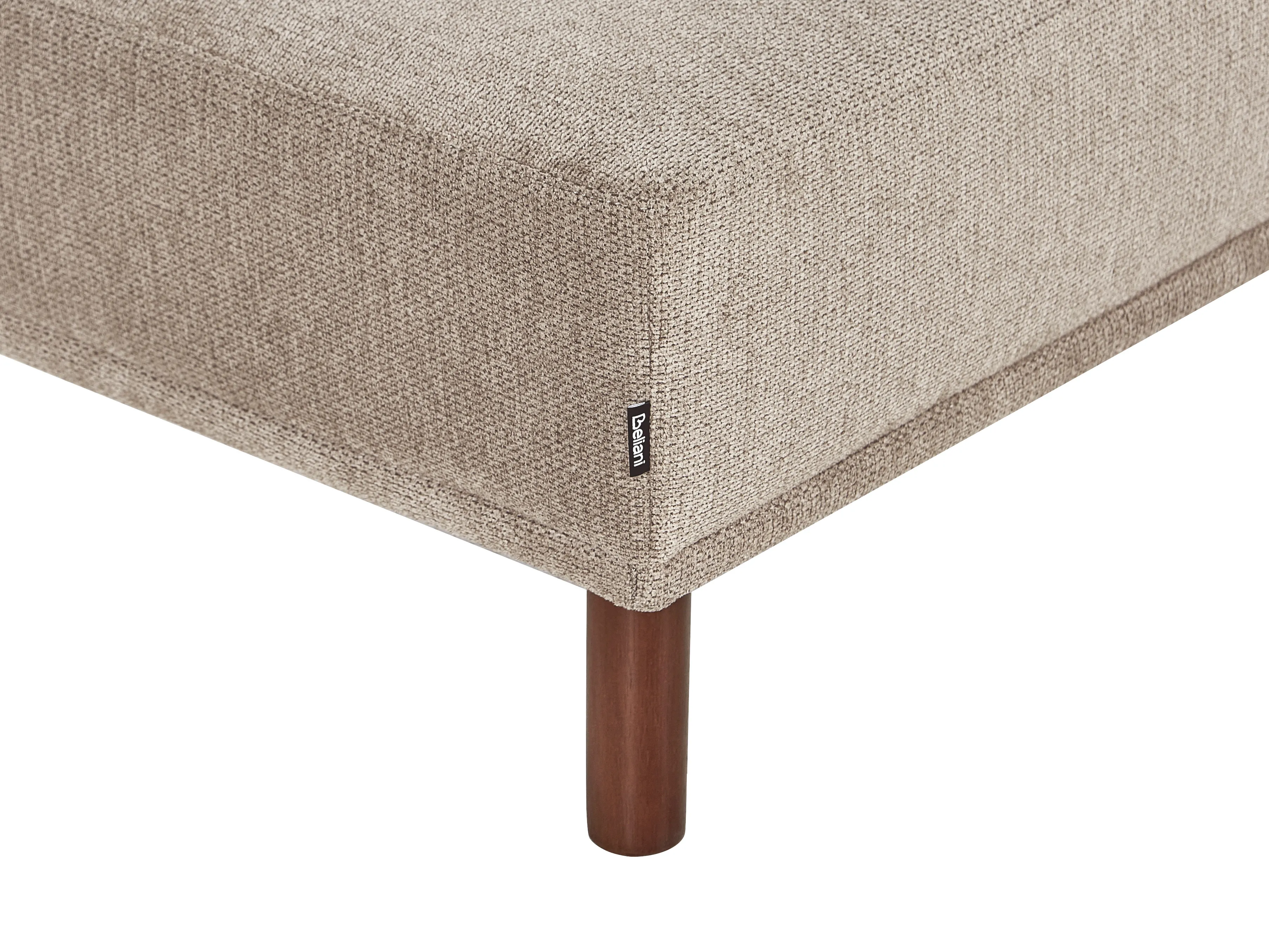 Ottomaan HOLT Stof Taupe