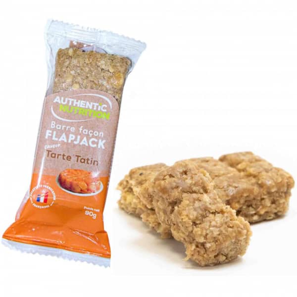 Barres énergétiques AUTHENTIC NUTRITION FLAP JACK 90G TARTE TATIN TARTE TATIN