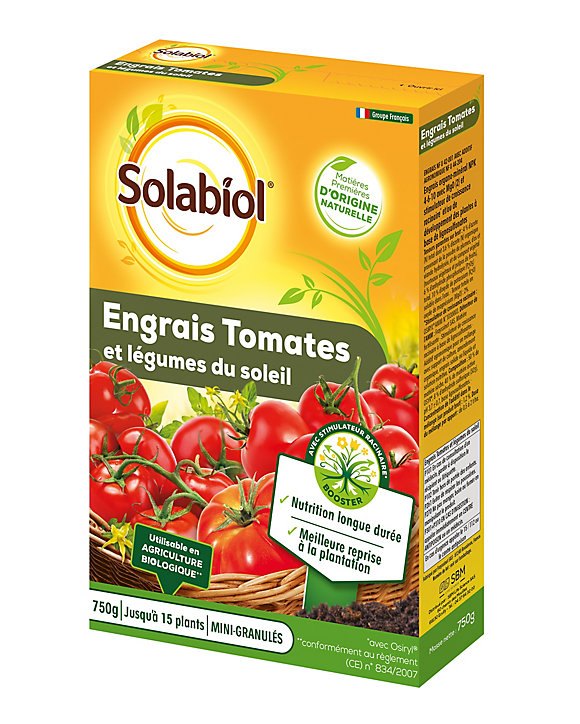 Engrais tomates Solabiol 750g
