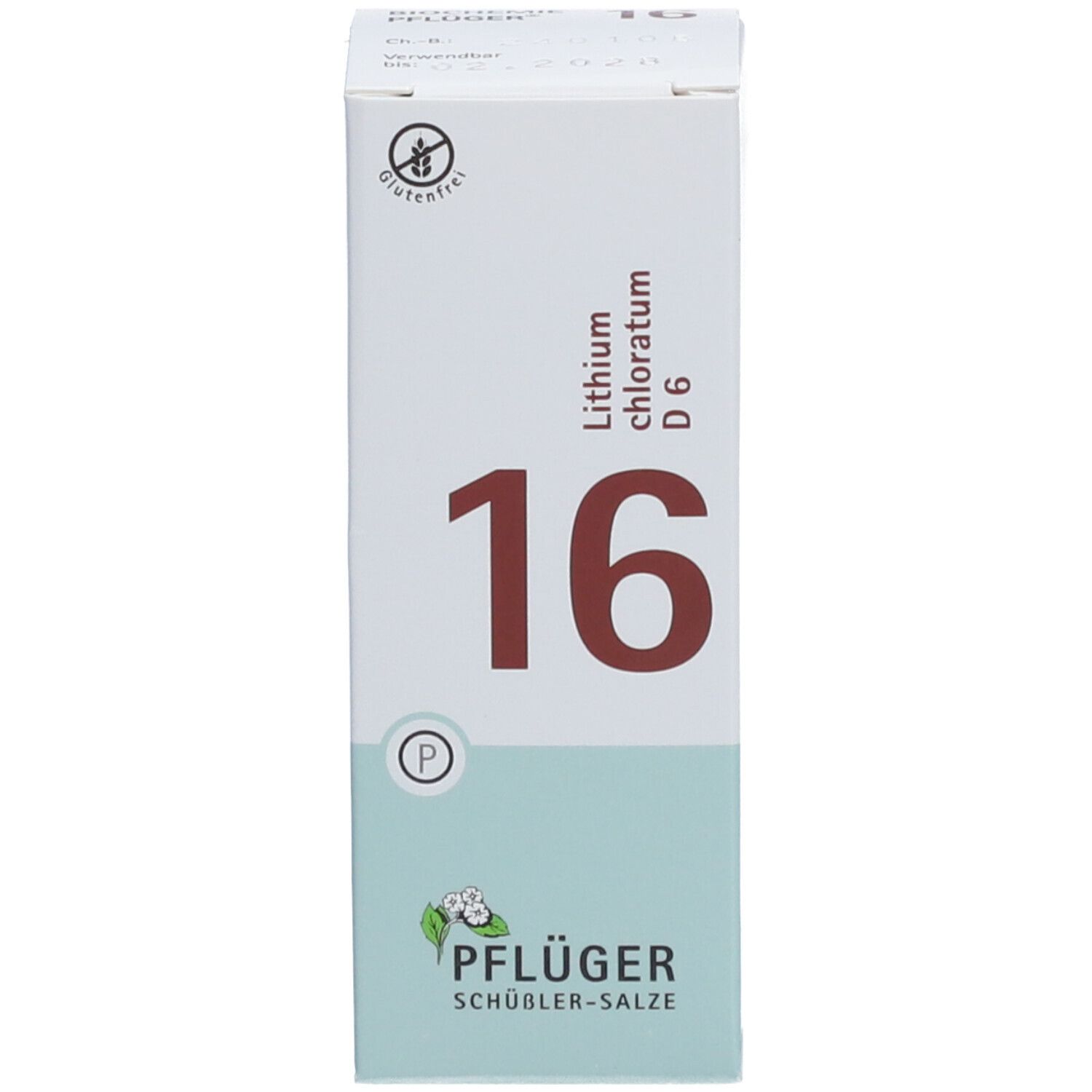 Biochemie Pflüger® Nr. 16 Lithium chloratum D6 Tabletten