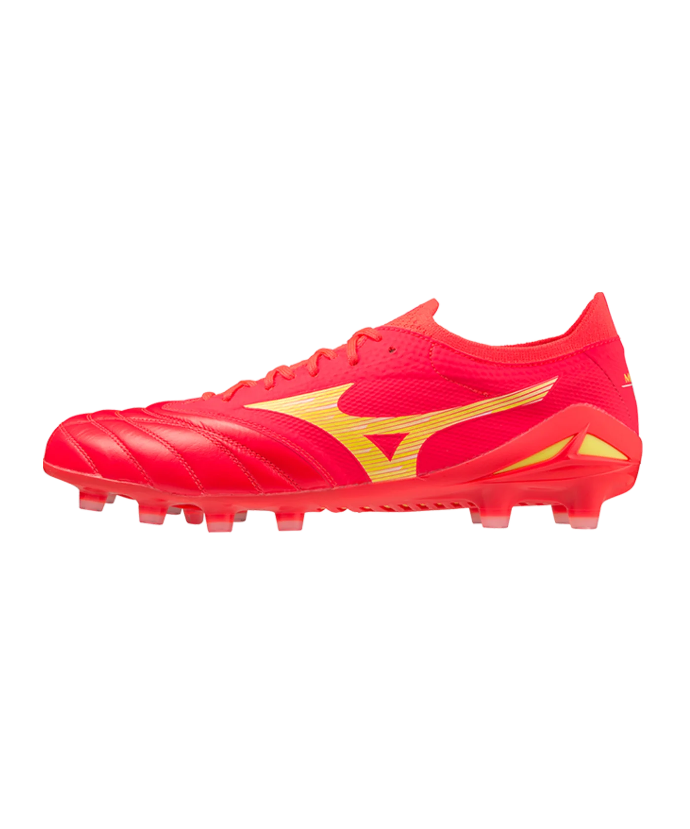 Mizuno Morelia Neo IV FG Release Rot Gelb F64