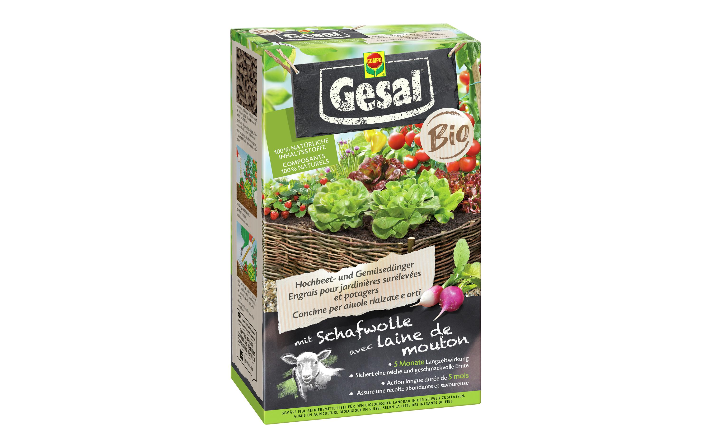 BIO Hochbeet- und Gemüsedünger 750 gDünger