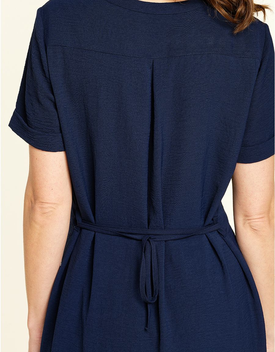 Robe chic bleu marine