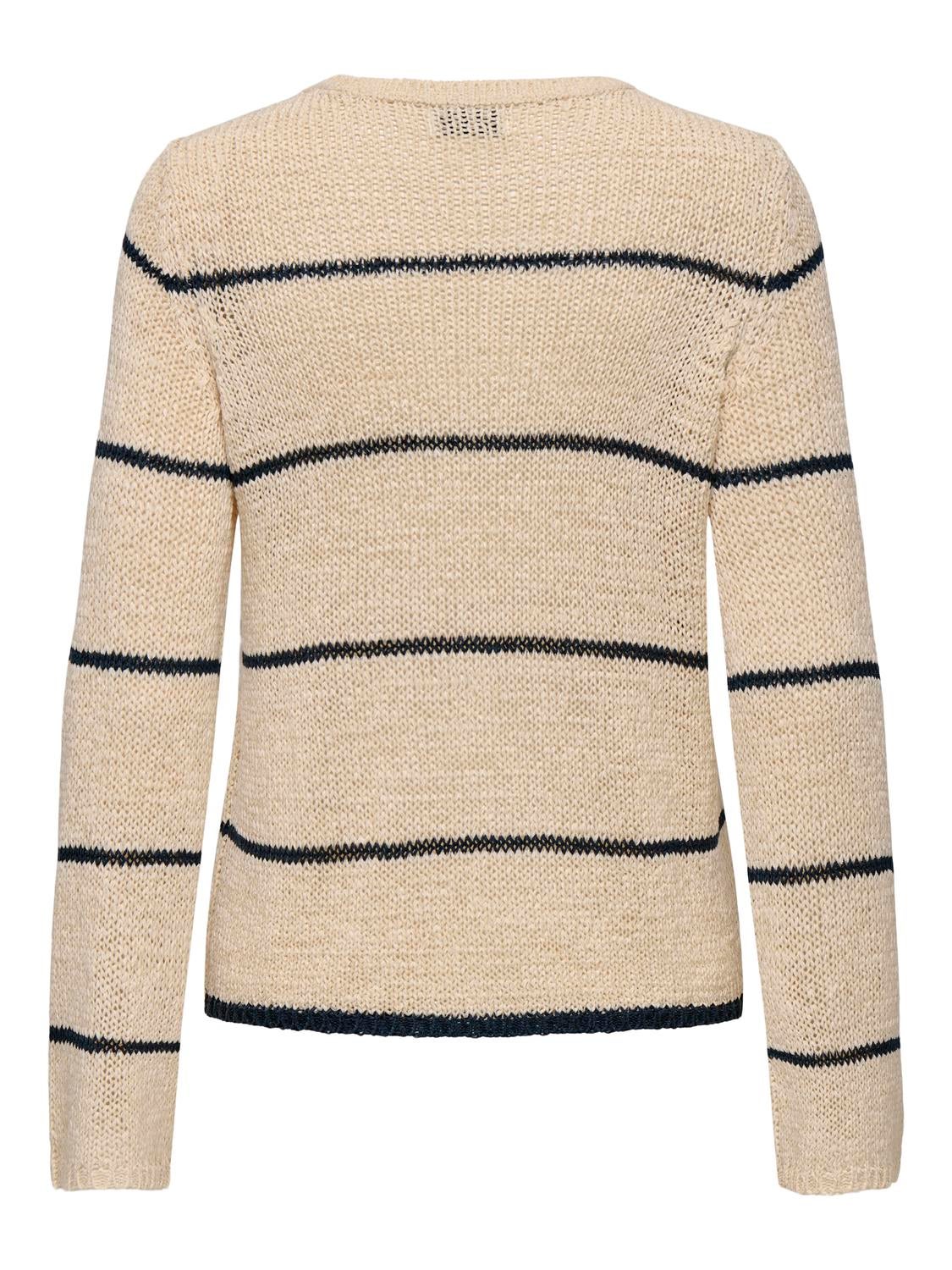 JDYMORE Strickpullover Sandshell