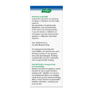 A.Vogel Passiflora Rustgevende* Tabletten 80TB