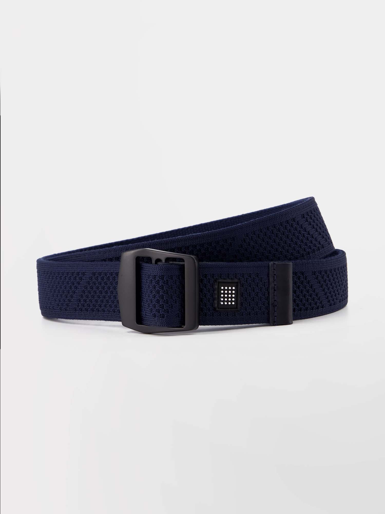Ceinture Homme Boucle Coulissante Marine